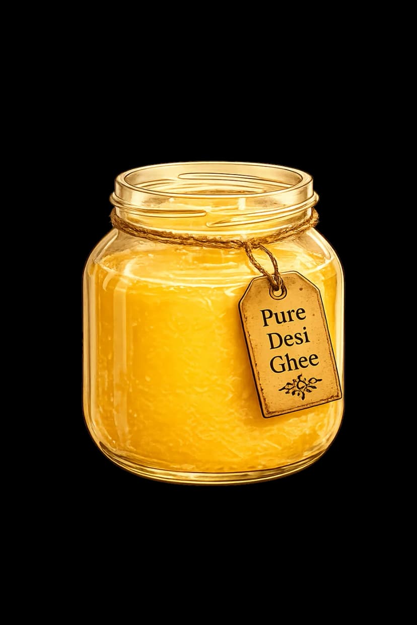 Empty jar glass reflection